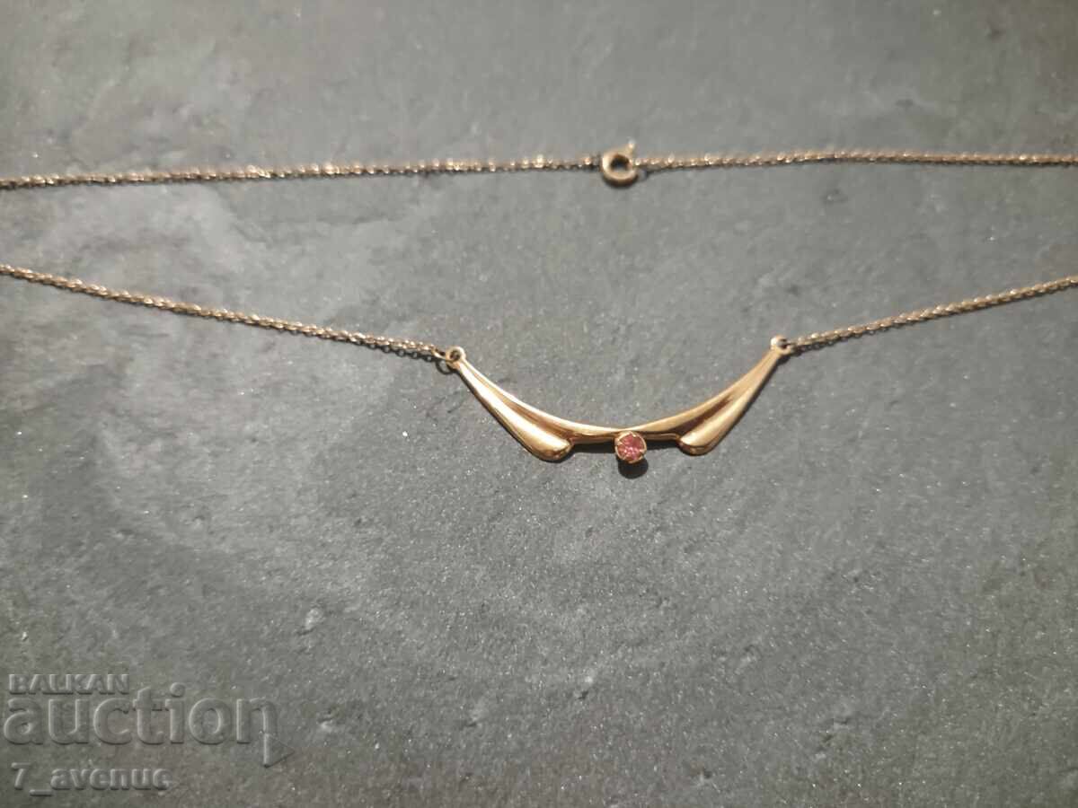 Огърлица накит колие с рубин 16.10.25 с цена 49.00 лв. | € 25.05