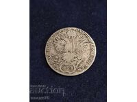 Silver Coin 20 Kreuzer 1825