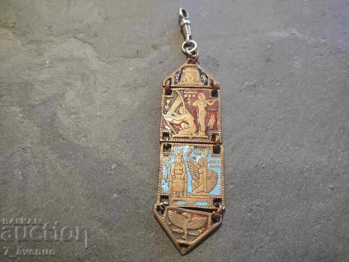 Pendant Medallion, Antique Bronze with Enamel 17.10.25 with price 99.00 BGN | € 50.62