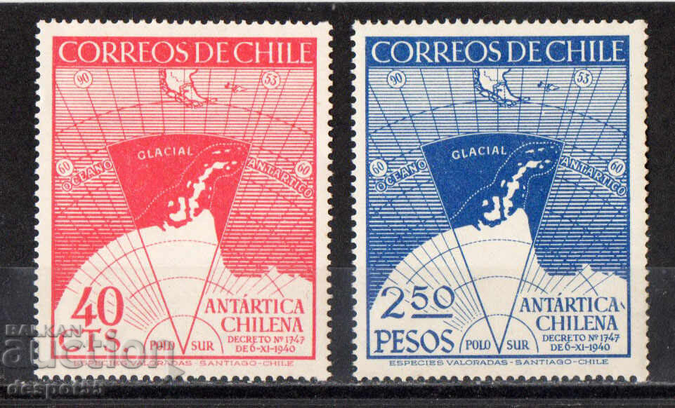 1947. Chile. Pretenții chiliene asupra Antarcticii