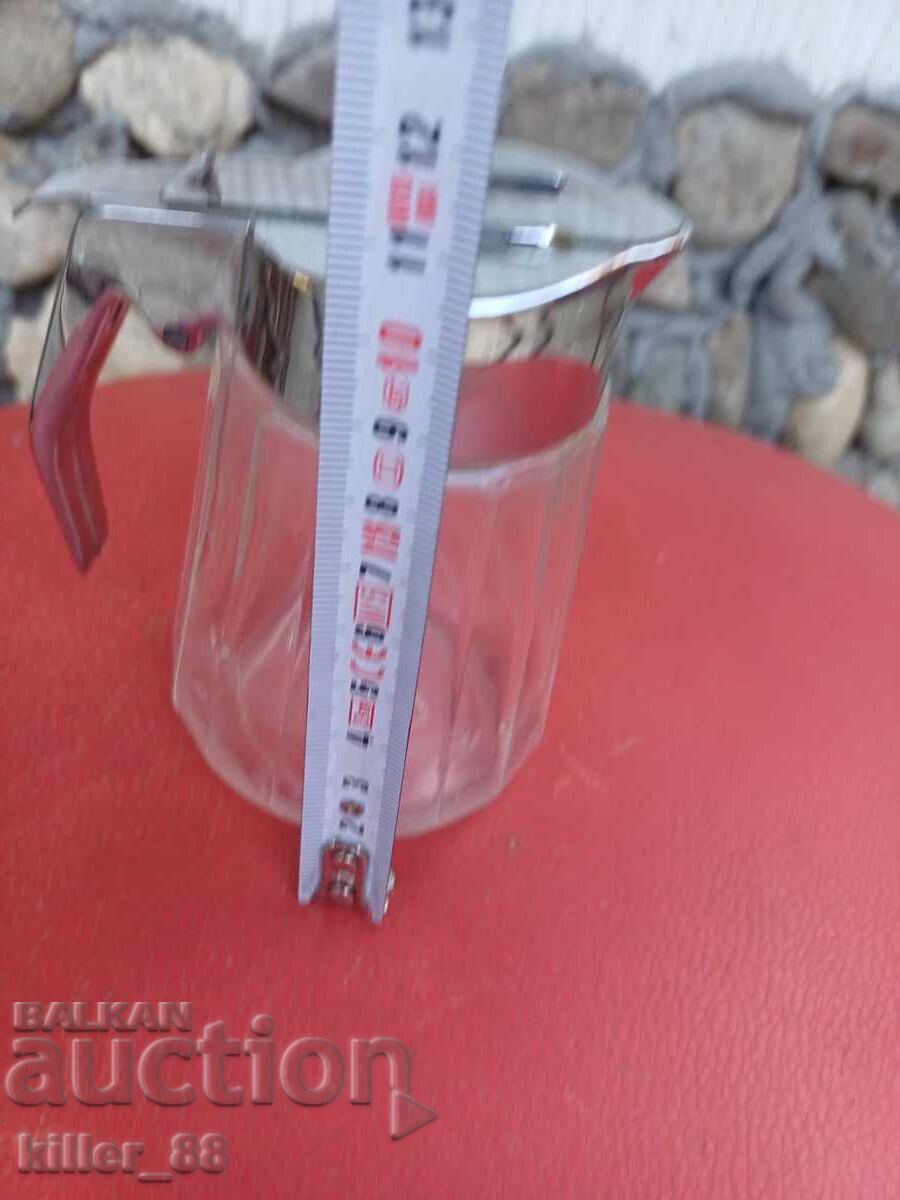 Παράδοση Παλιό γυάλινο μπολ ζάχαρης Παράδοση Παλιό γυάλινο μπολ ζάχαρης