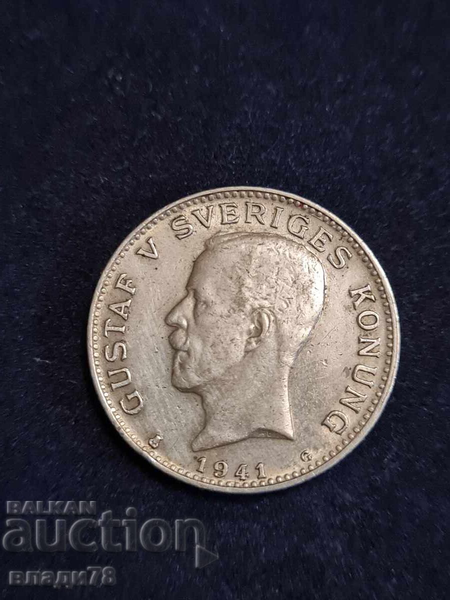 Delivery of Silver coin 1 crown 1941 Delivery of Silver coin 1 crown 1941