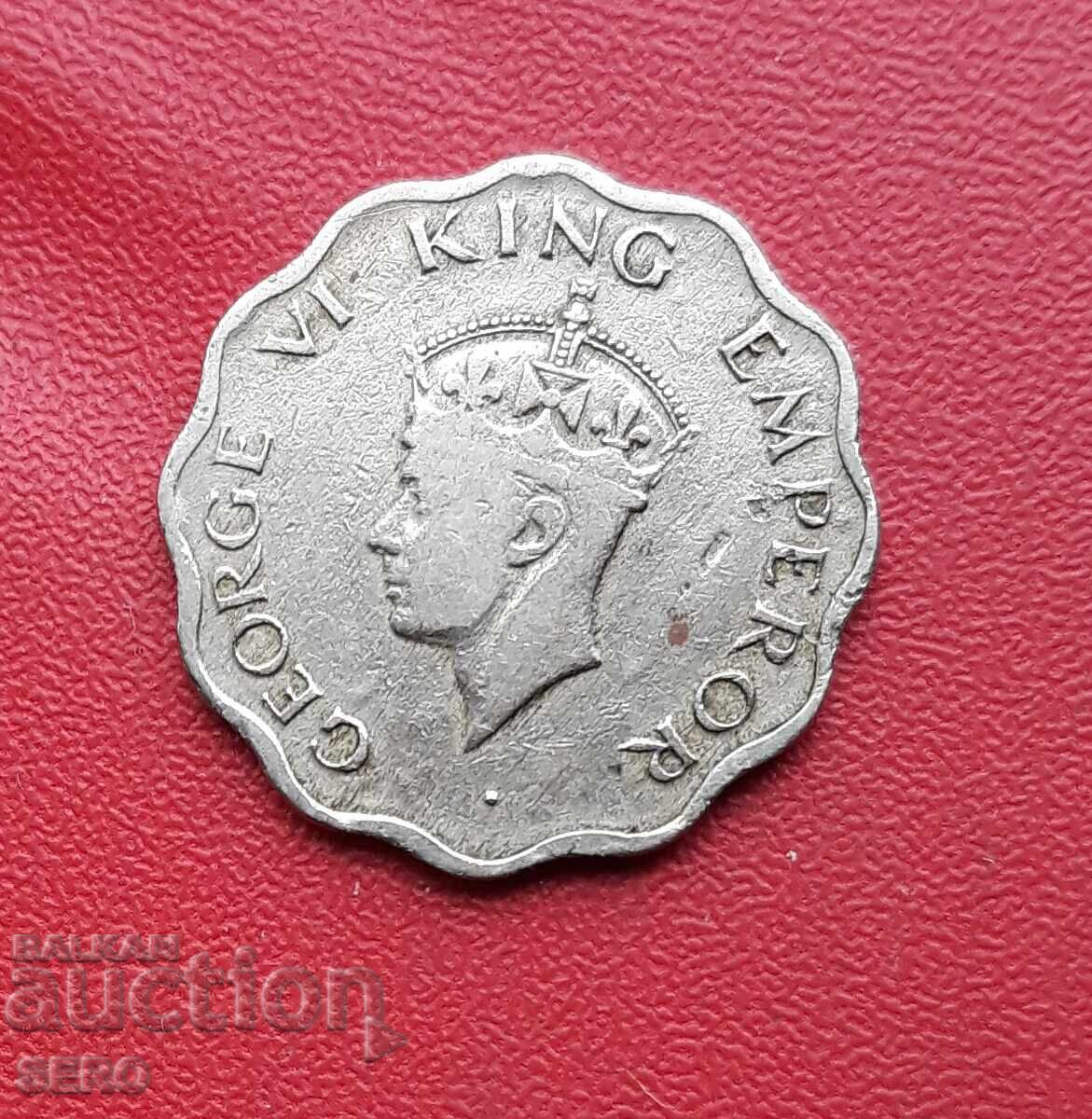 India - 1 Anna 1947 with price 3.01 BGN | € 1.54 India - 1 Anna 1947 with price 3.01 BGN | € 1.54