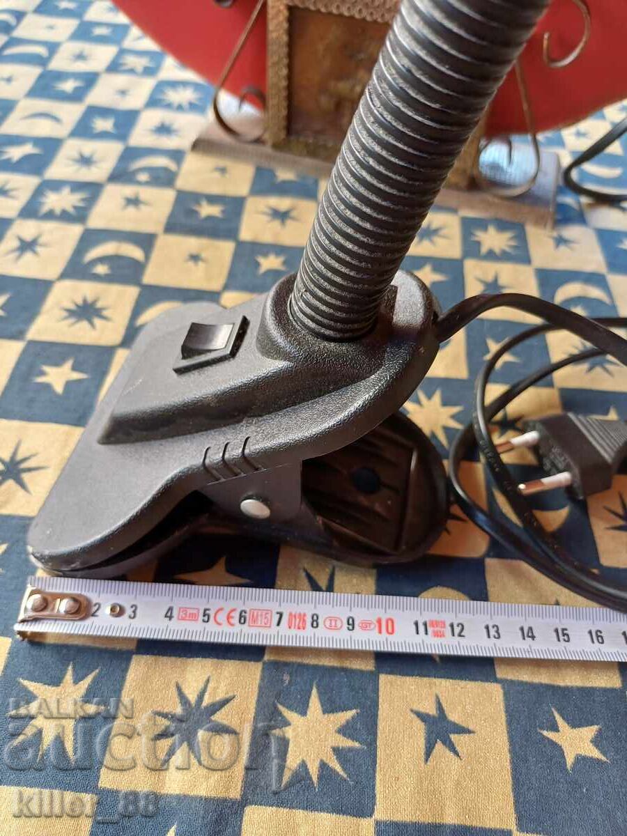 Lampă metalică cu clemă - 5