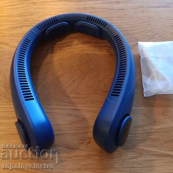 Delivery of NEW! Portable USB Neck Fan, 5 Speeds