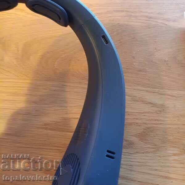 NEW! Portable USB Neck Fan, 5 Speeds - 6