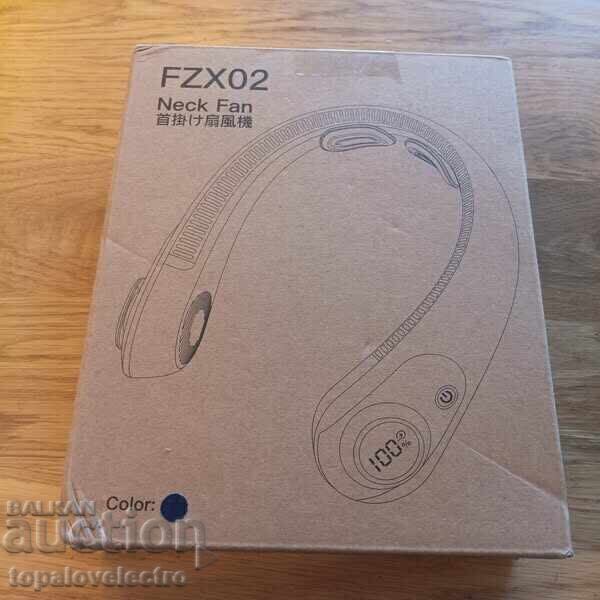 NEW! Portable USB Neck Fan, 5 Speeds - 7