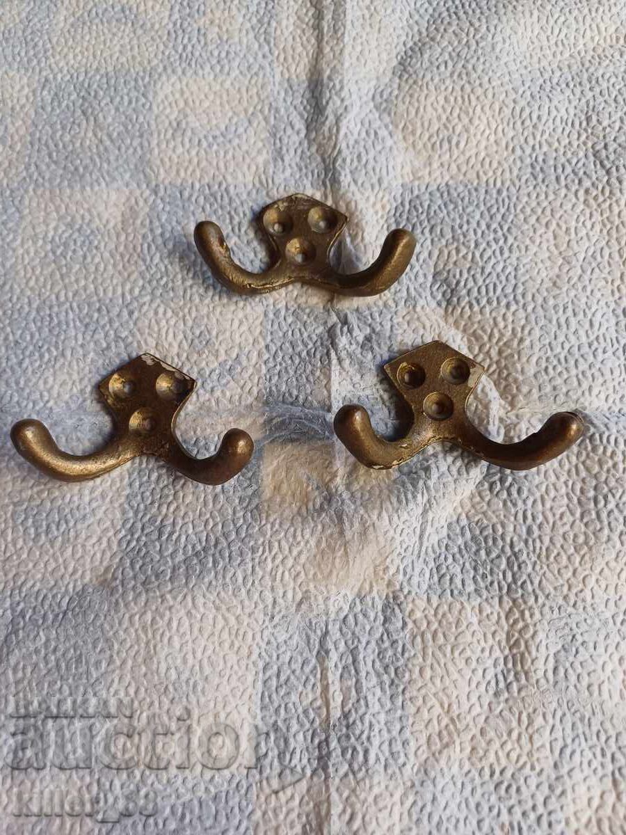Old bronze hangers