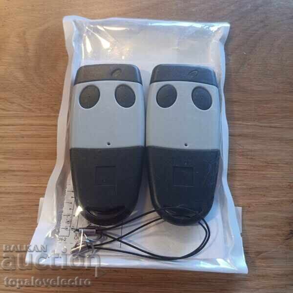 NEW! 433MHz Remote Control for Garage Doors - 2-pack - 6