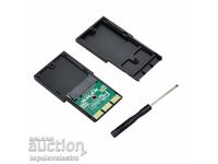 NOU! Cutie convertor M.2 NVMe la PCIe 4.0 CFexpress Tip