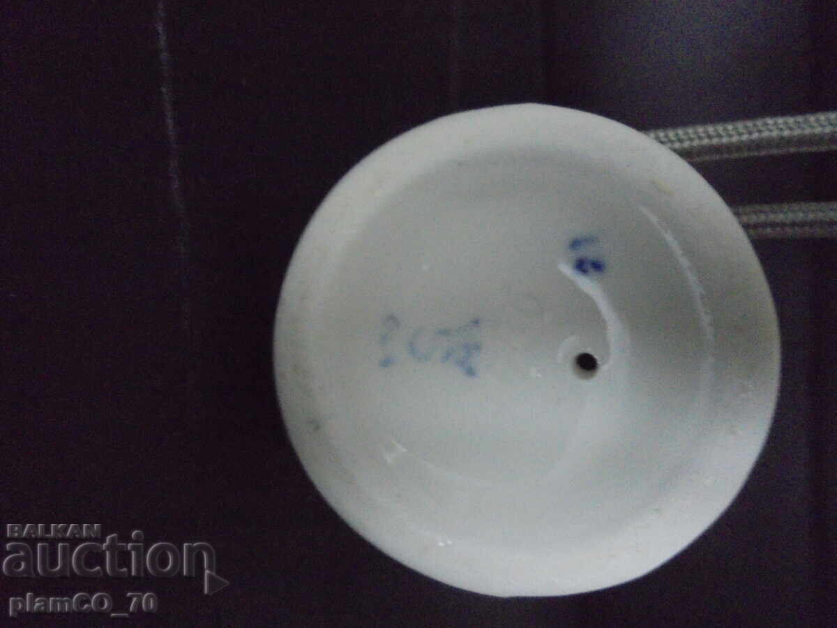 №8319 Old porcelain figurine "Little girl with a dress" - 5 №8319 Old porcelain figurine "Little girl with a dress" - 5