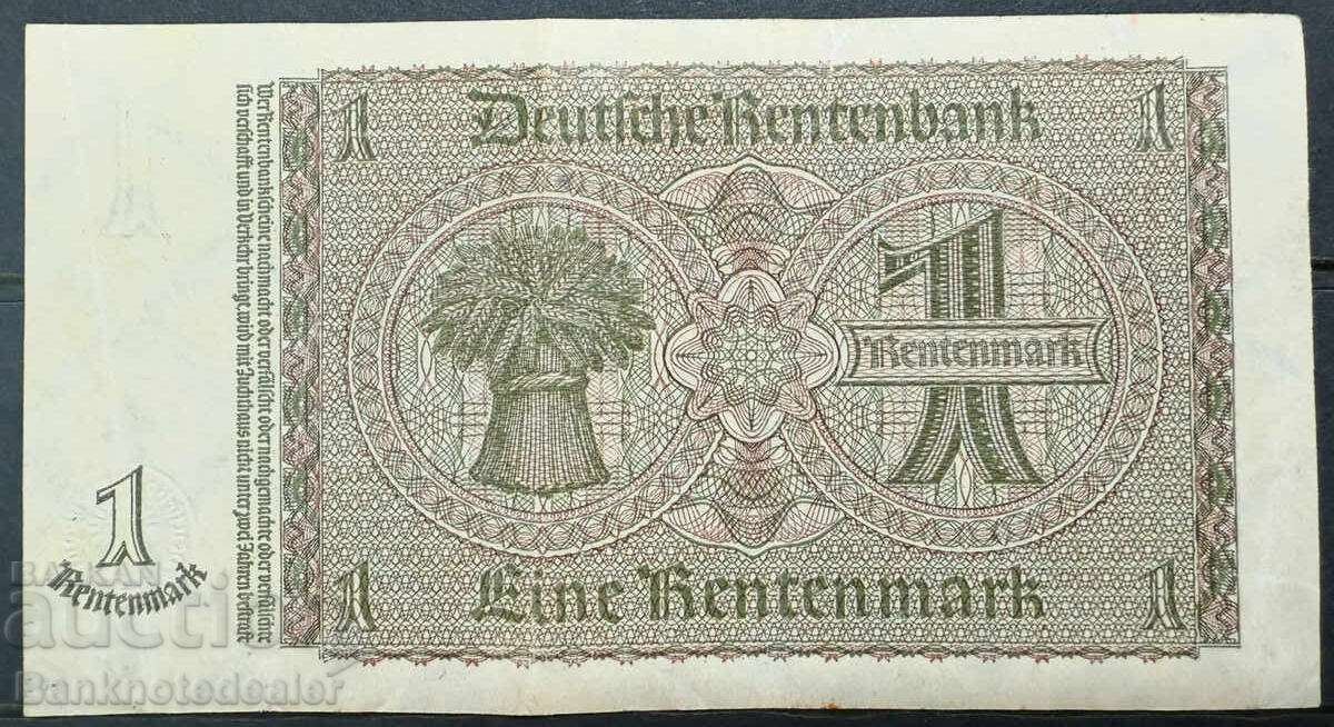 Germania 1 Marcă 1937 Pick 173b Ref 0061 cu preț 9.00 BGN | € 4.60