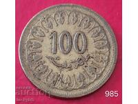 100 milima 1960 - Tunisia