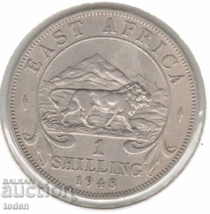 Ανατολική Αφρική - 1 Σελίνι - 1948 - KM# 31 - Γεώργιος VI