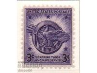 1946. USA. World War II veterans.