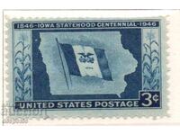 1946. USA. 100th Anniversary of Iowa's Statehood