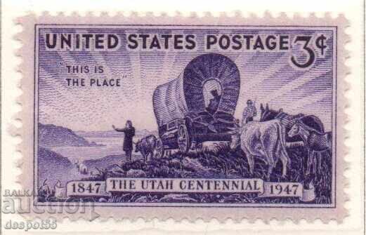 1947. USA. 100th Anniversary of the Settlement in Utah 1947. USA. 100th Anniversary of the Settlement in Utah