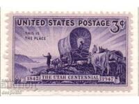 1947. ΗΠΑ. 100η Επέτειος της Εγκατάστασης στην Γιούτα