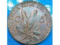 5 centesimi 1931 Vatican Pius XI μέντα 100.000 τμχ