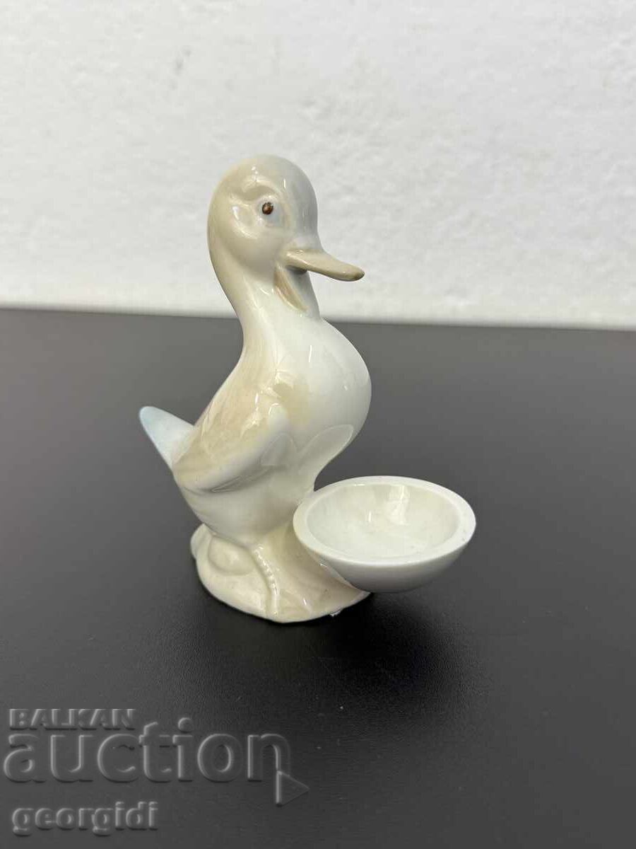 Licitație Figurină de porțelan rață / rățușcă - Miquel Valencia. Nr. 750