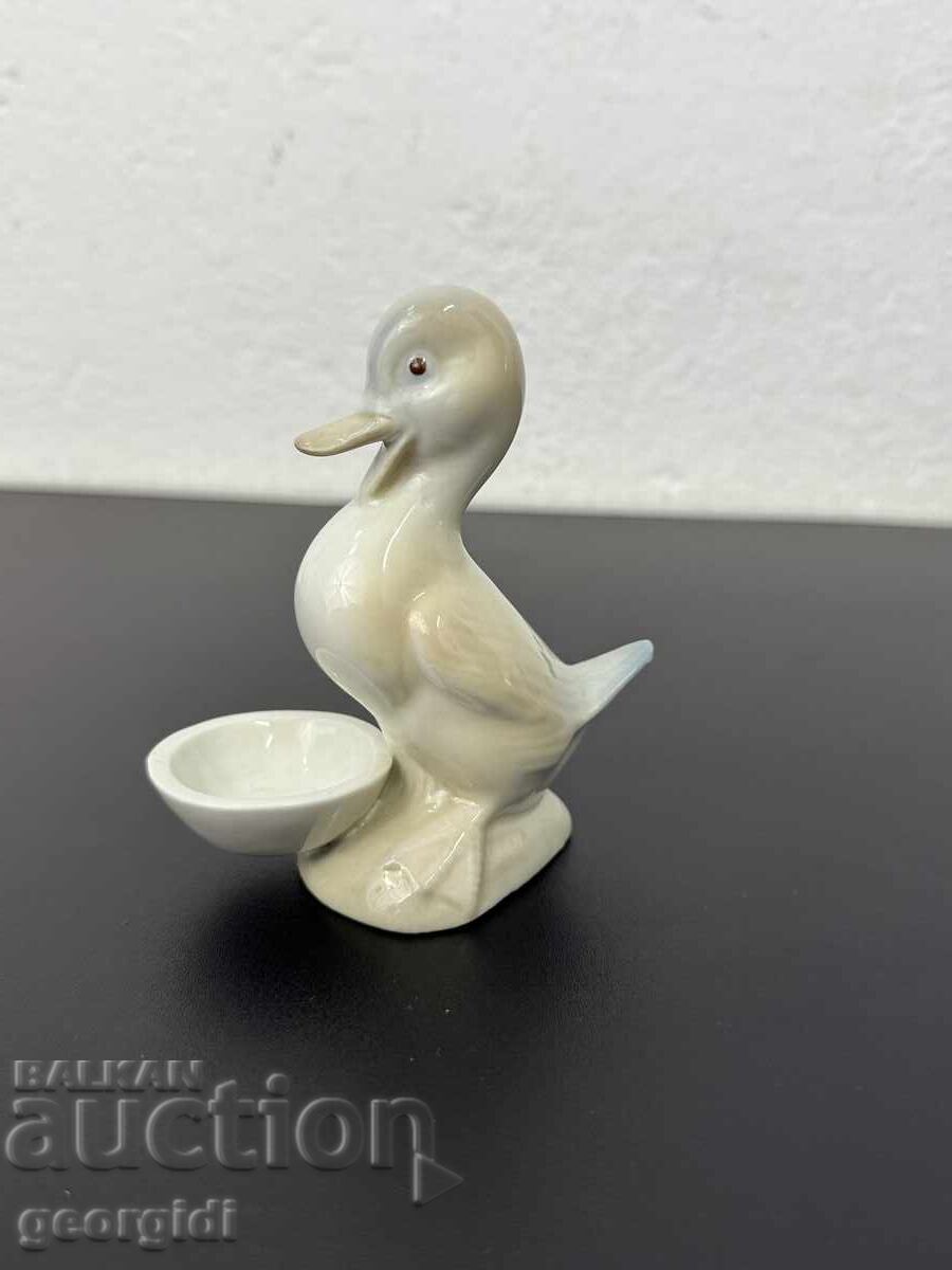 Figurină de porțelan rață / rățușcă - Miquel Valencia. Nr. 750