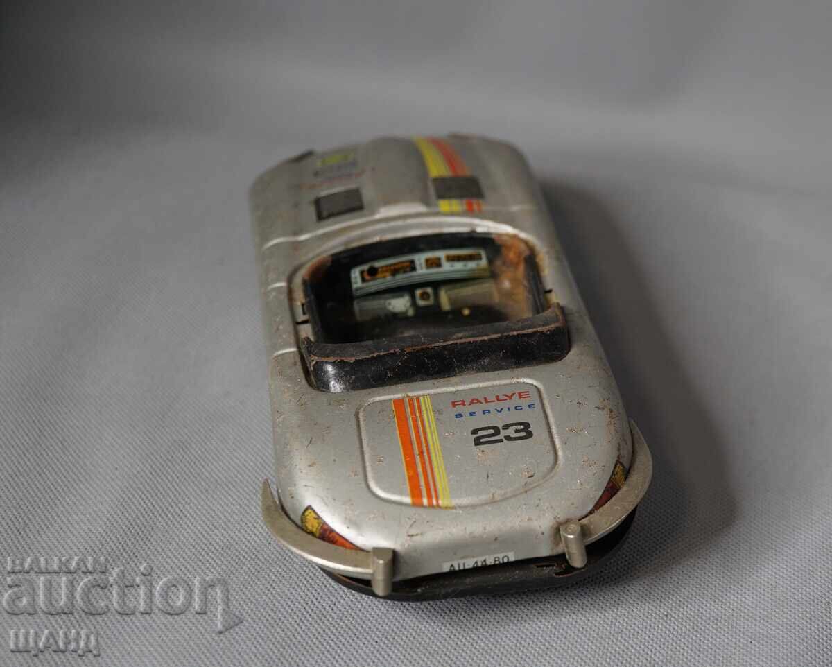Auction  Jaguar Old Hungarian metal toy sports car automobile