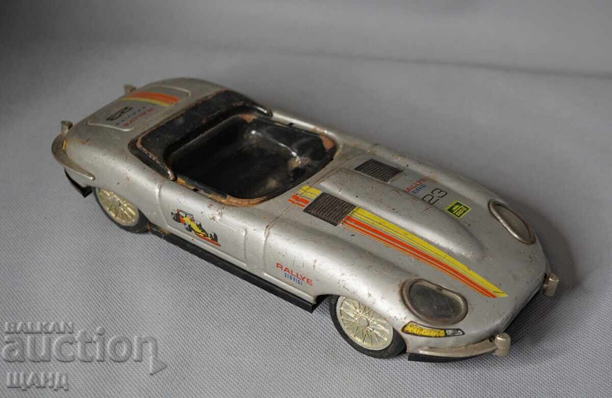 Jaguar Old Hungarian metal toy sports car automobile