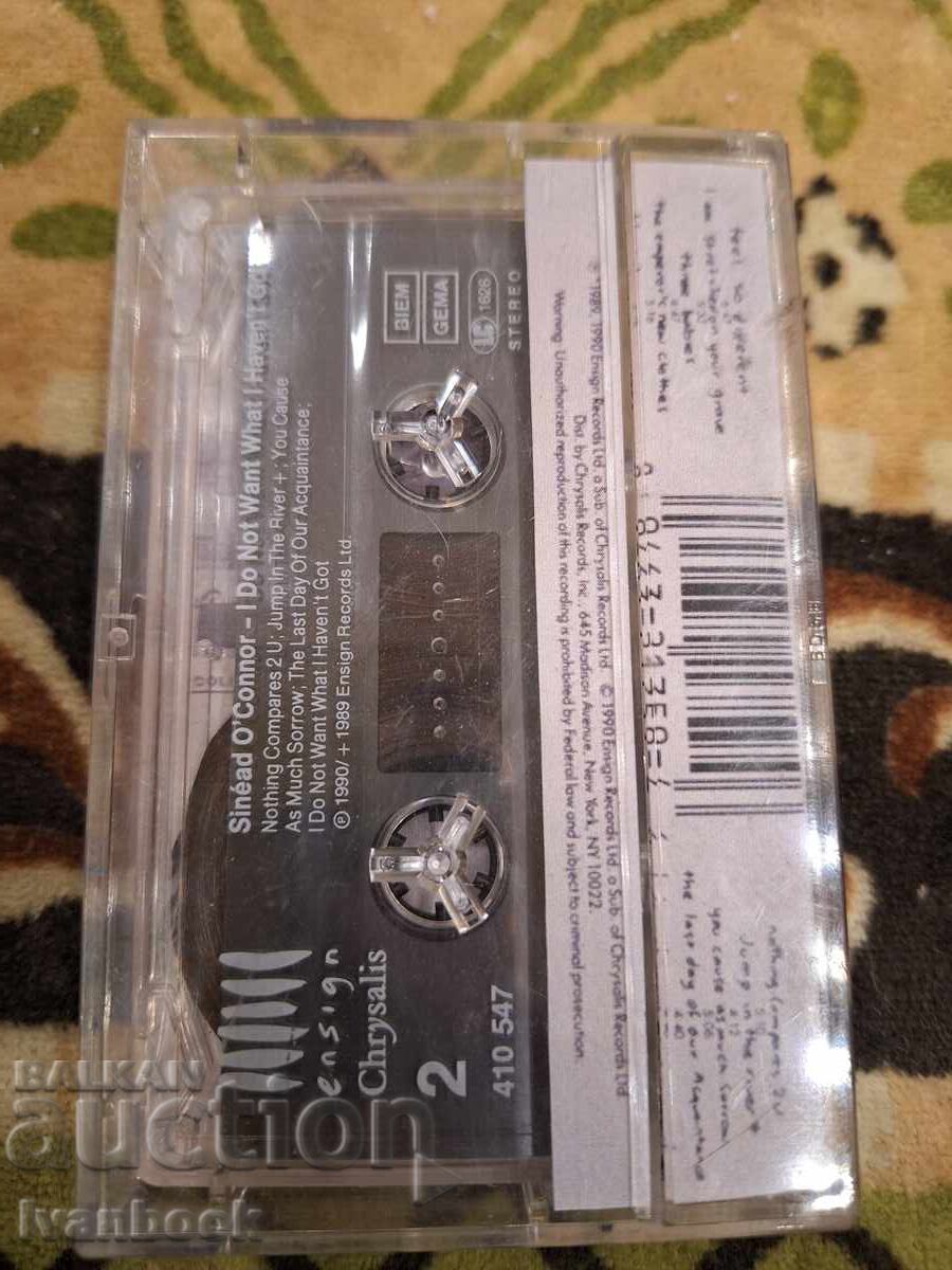 Δημοπρασία Κασέτα ήχου - Sinead O'Connor