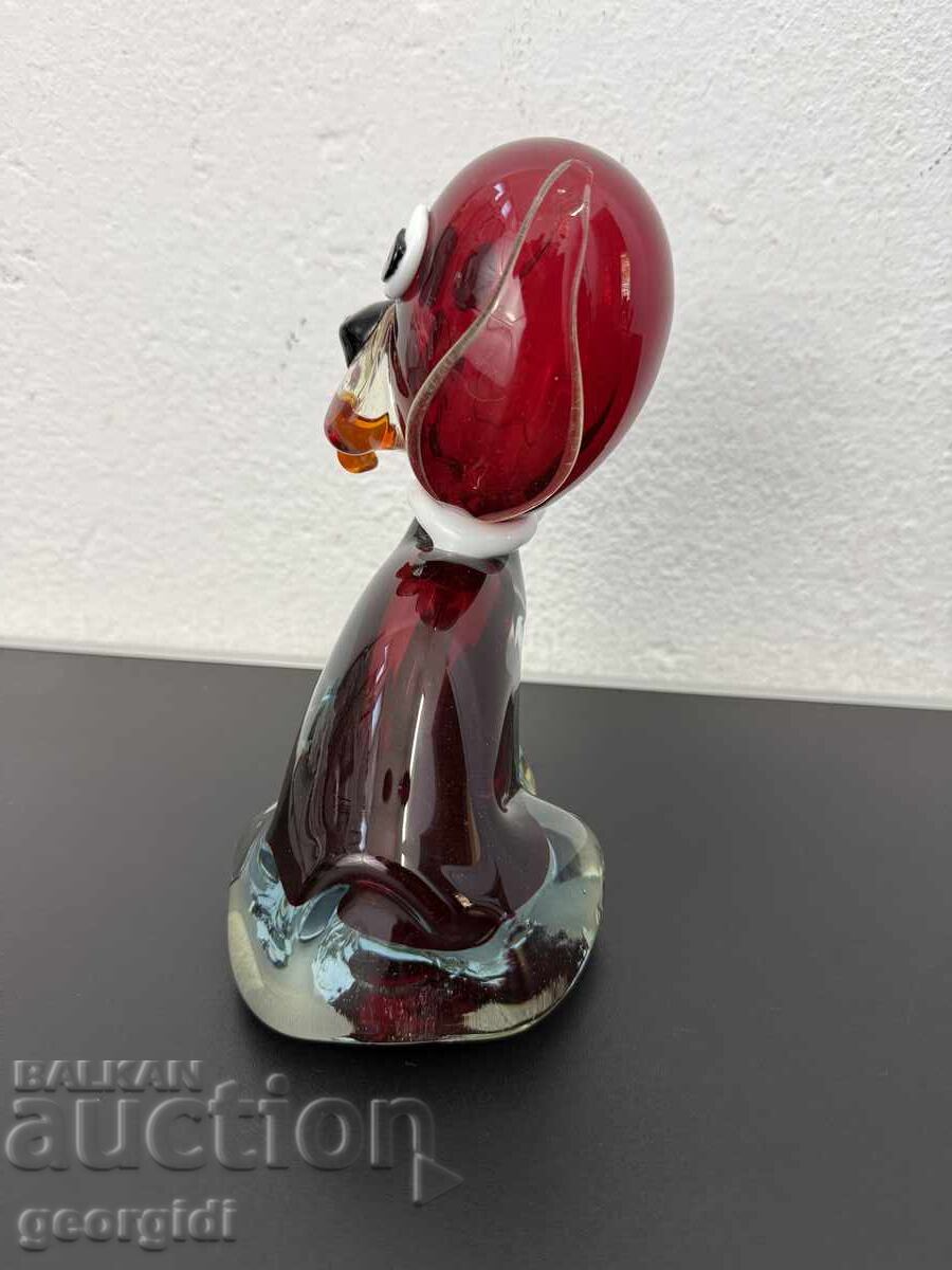 Figurină de sticlă câine / Murano. Nr. 7504 - 6