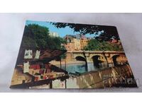 Пощенска картичка Paris Le Quai de Conti 1986