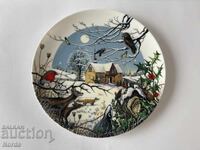 Wedgwood Όμορφο Χριστουγεννιάτικο Πιάτο