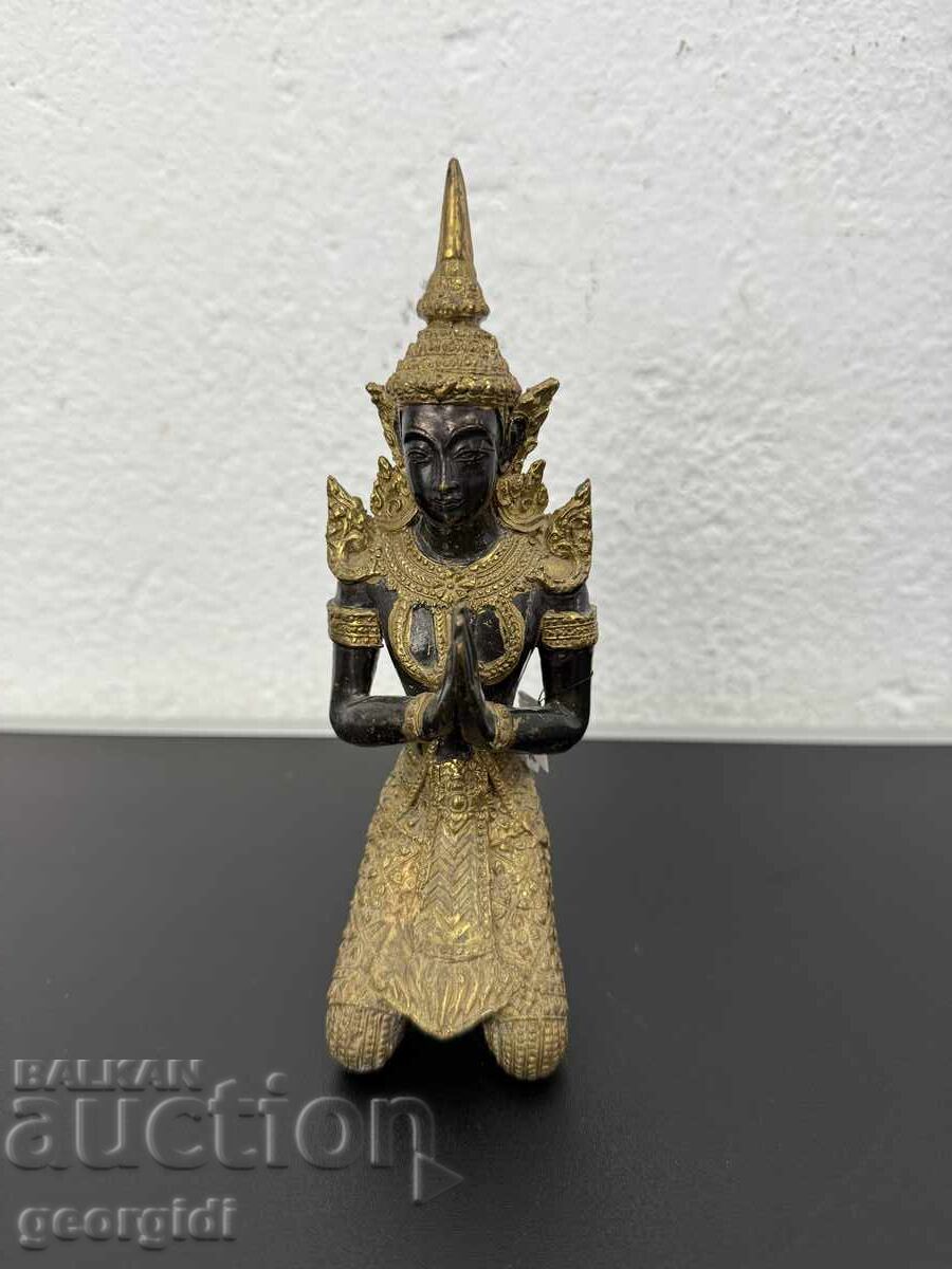 Figură de Buddha din bronz. №7506