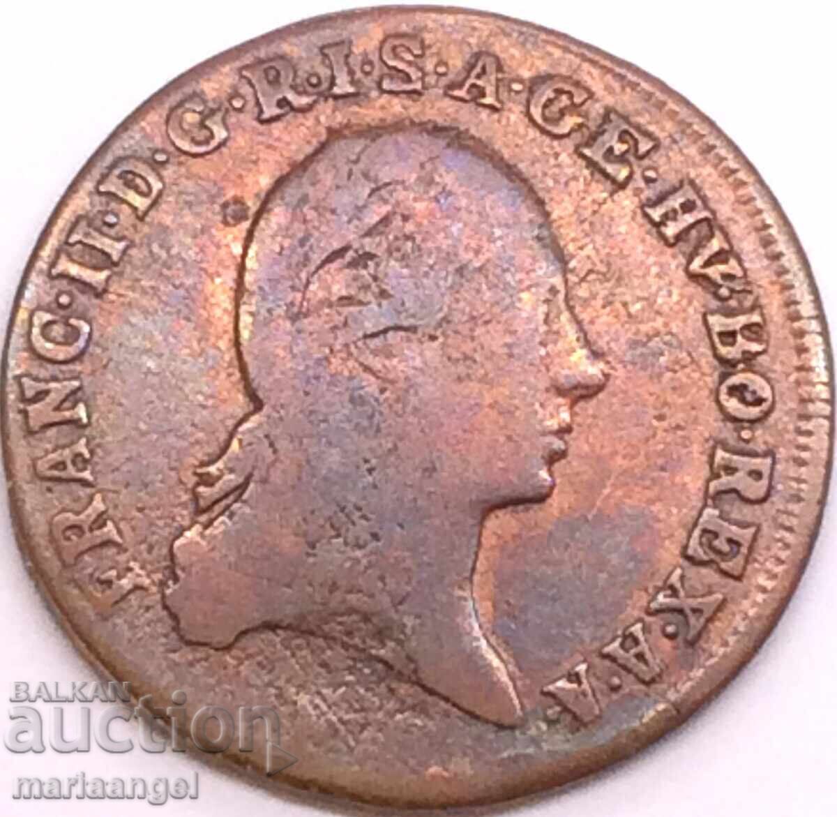 Austria 1 Kreuzer 1800 F - Tirolul de Nord Franz II împărat - 6