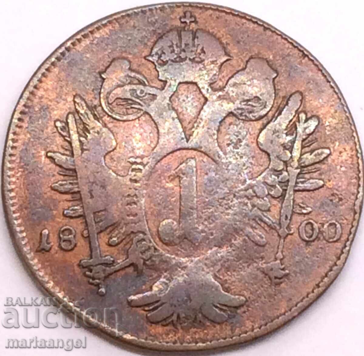 Austria 1 Kreuzer 1800 F - Tirolul de Nord Franz II împărat - 7