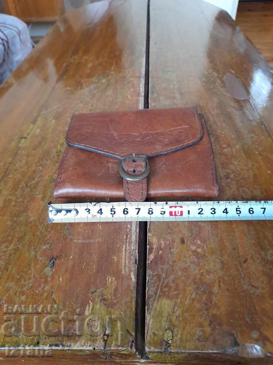 Old leather belt bag with price 33.00 BGN | € 16.87