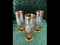 Cești - 10/3 cm, 3 buc. gravate