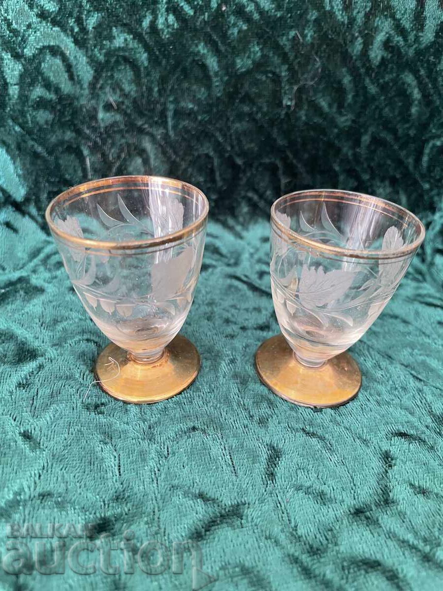 Rakia Shot Glasses - 2 pcs, Engraved