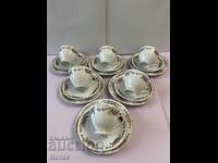 Σετ τσαγιού από πορσελάνη με σημάδια