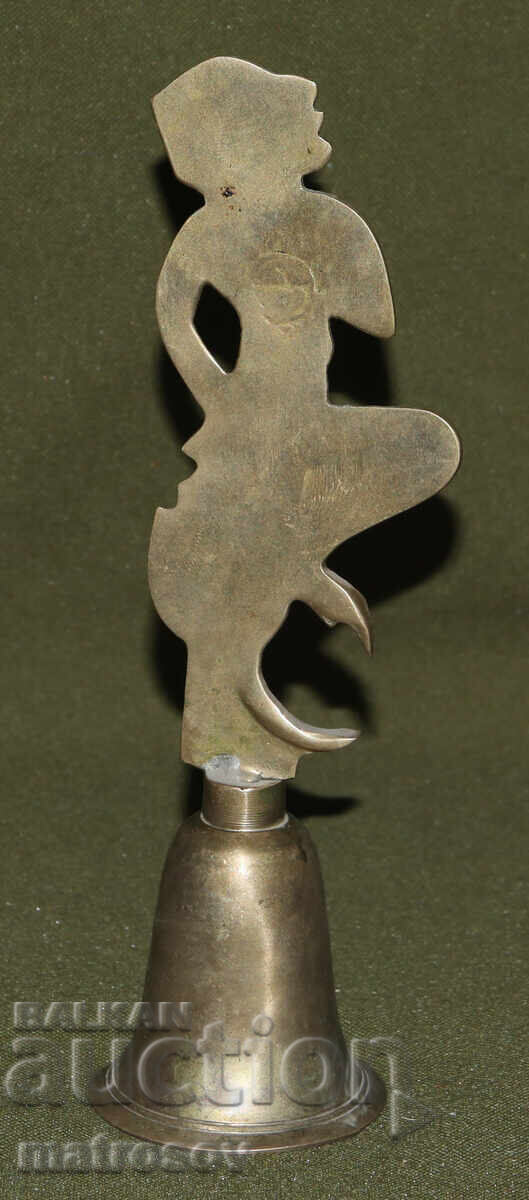 Sculptură din alamă clopot Hindu, Hanuman - 6