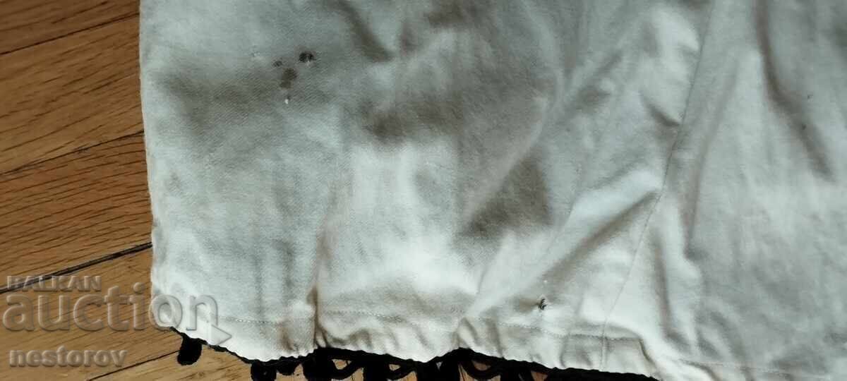 COSTUM POPULAR ALB DE SÂRMĂ, PERNIC - 6