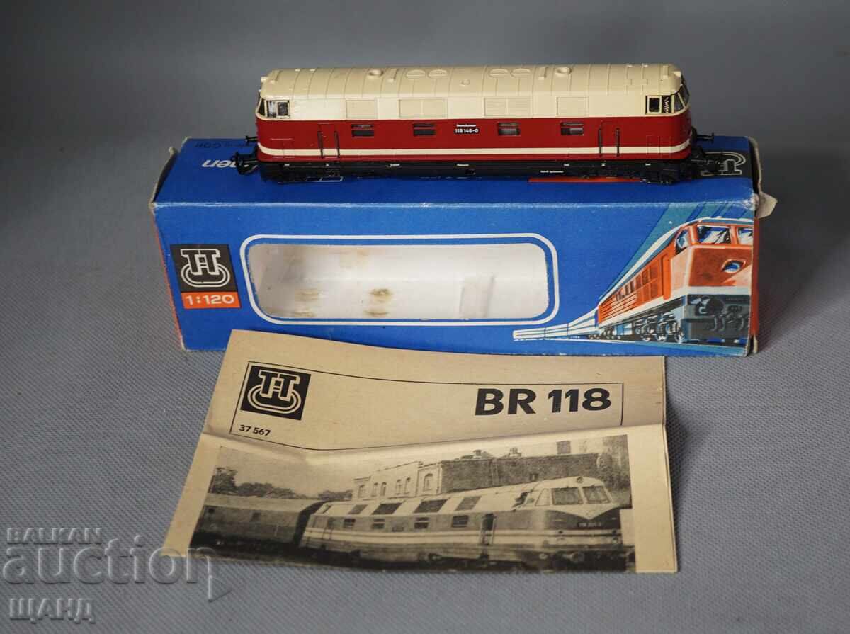 HOBBY PIKO TT BR 118 Играчка модел дизелов локомотив с кутия