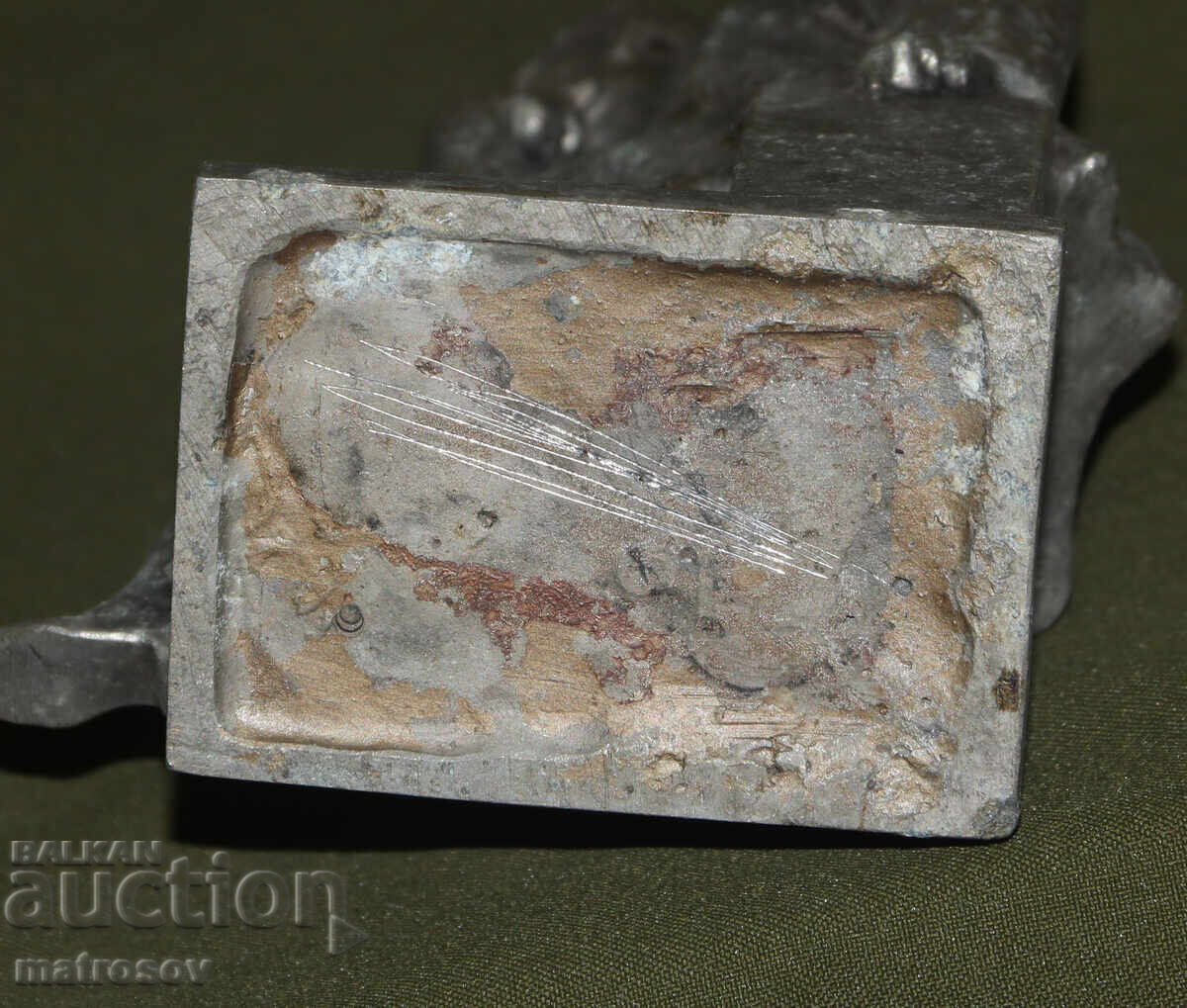 Метална скулптура Русия СССР Владимир Илич Ленин - 7