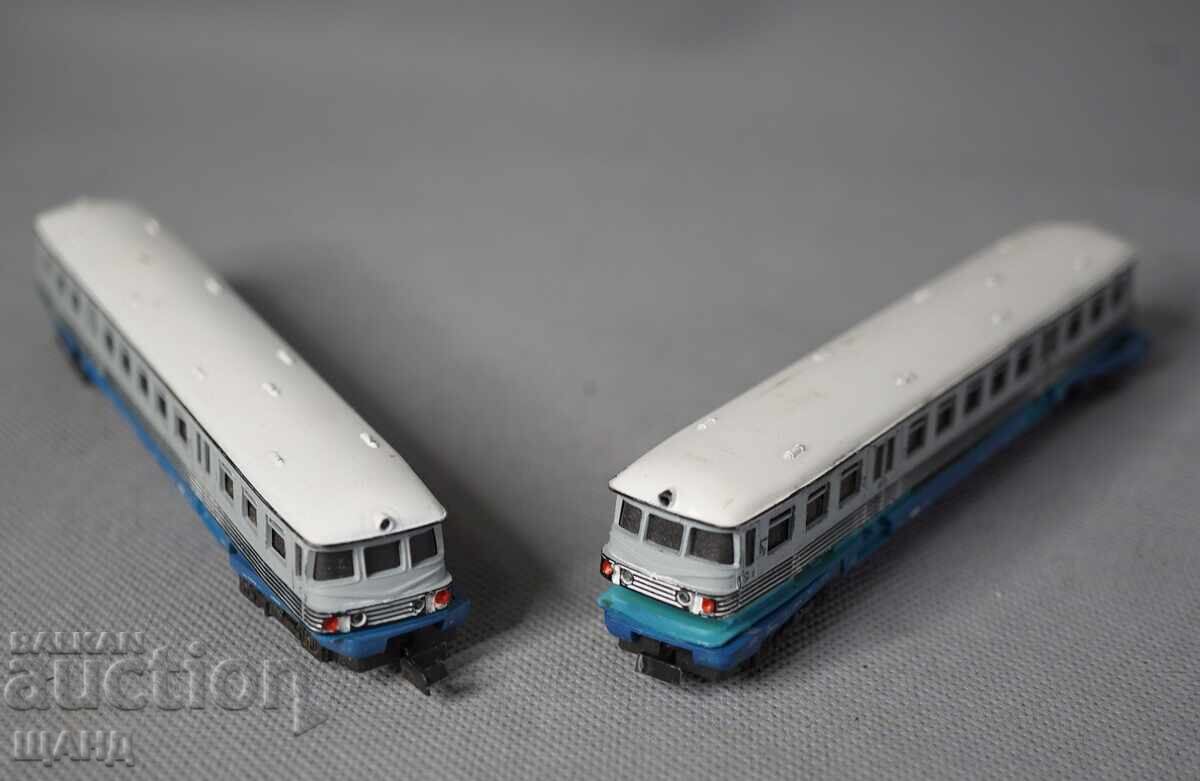 PIKO N Model Train Locomotive and Passenger Car with Box - 5 PIKO N Model Train Locomotive and Passenger Car with Box - 5