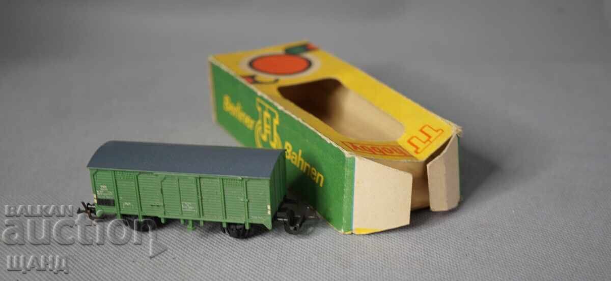 HOBBY TT Old German toy freight wagon with box with price 15.25 BGN | € 7.80 HOBBY TT Old German toy freight wagon with box with price 15.25 BGN | € 7.80