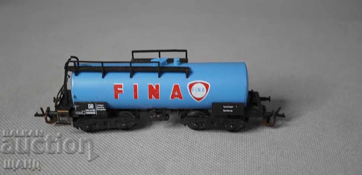 HOBBY TT Old German toy tank wagon with box with price 15.25 BGN | € 7.80 HOBBY TT Old German toy tank wagon with box with price 15.25 BGN | € 7.80