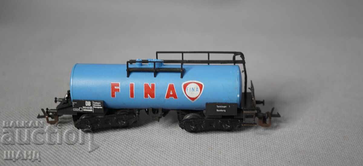 Auction HOBBY TT Old German toy tank wagon with box Auction HOBBY TT Old German toy tank wagon with box