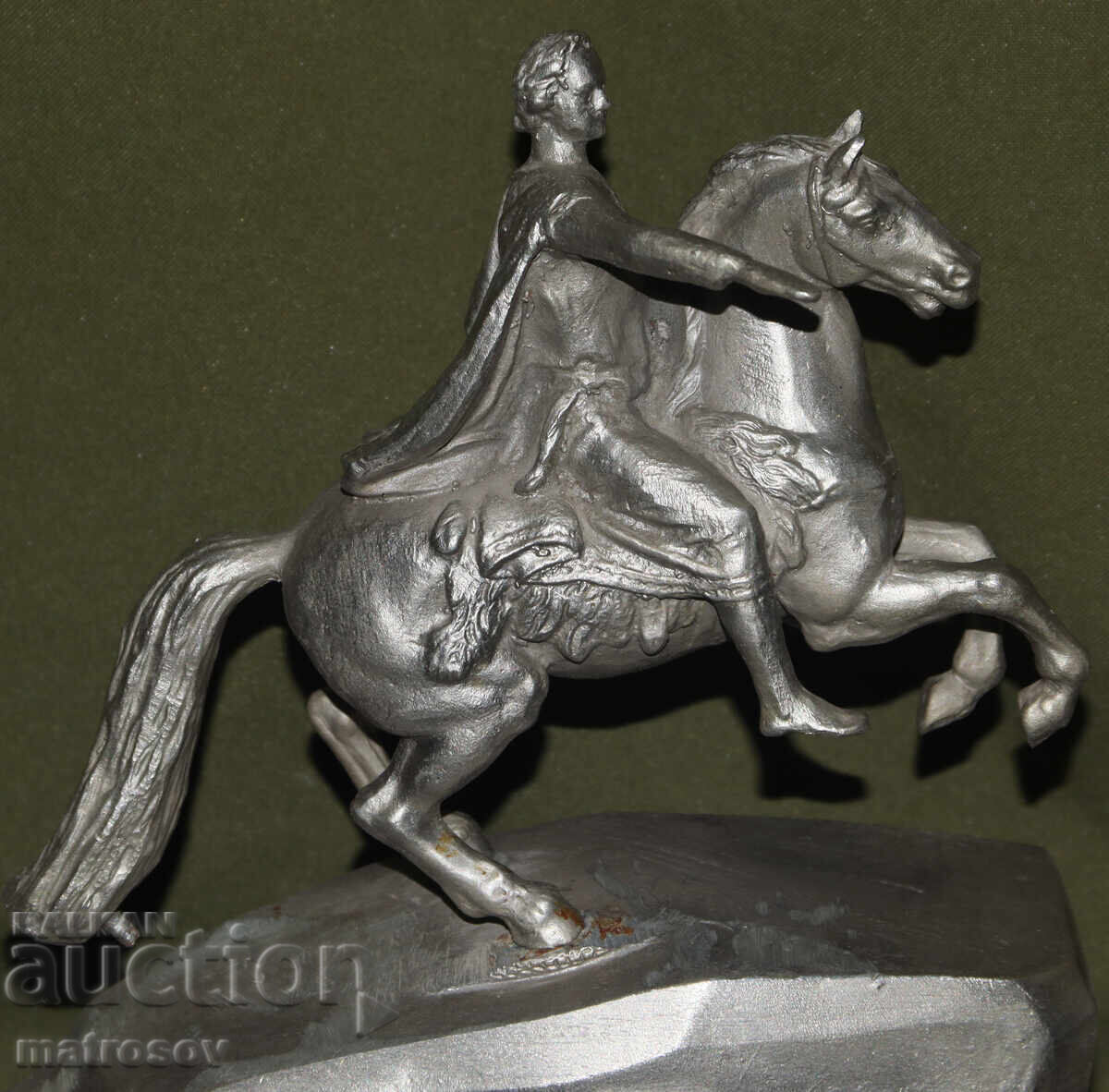 Licitație Sculptură metalică Rusia URSS Monumentul lui Petru cel Mare