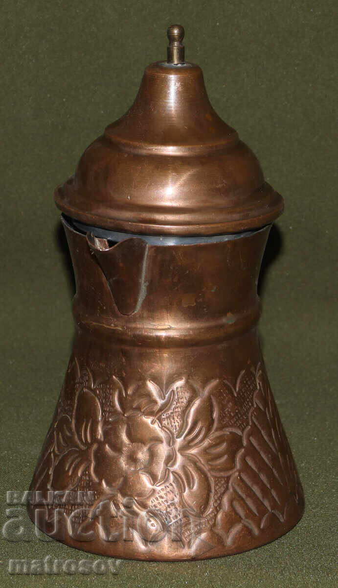 Delivery of Handmade copper coffee pot