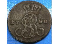 Πολωνία 1 grosz 1790 Βαρσοβία Stanislaw August Poniatowski