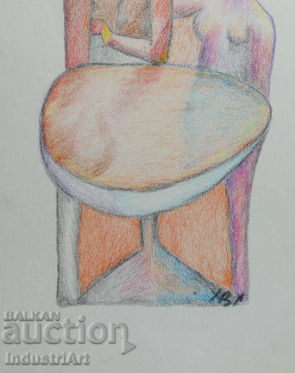 Modern Art Pastel Abstract Figures - 5